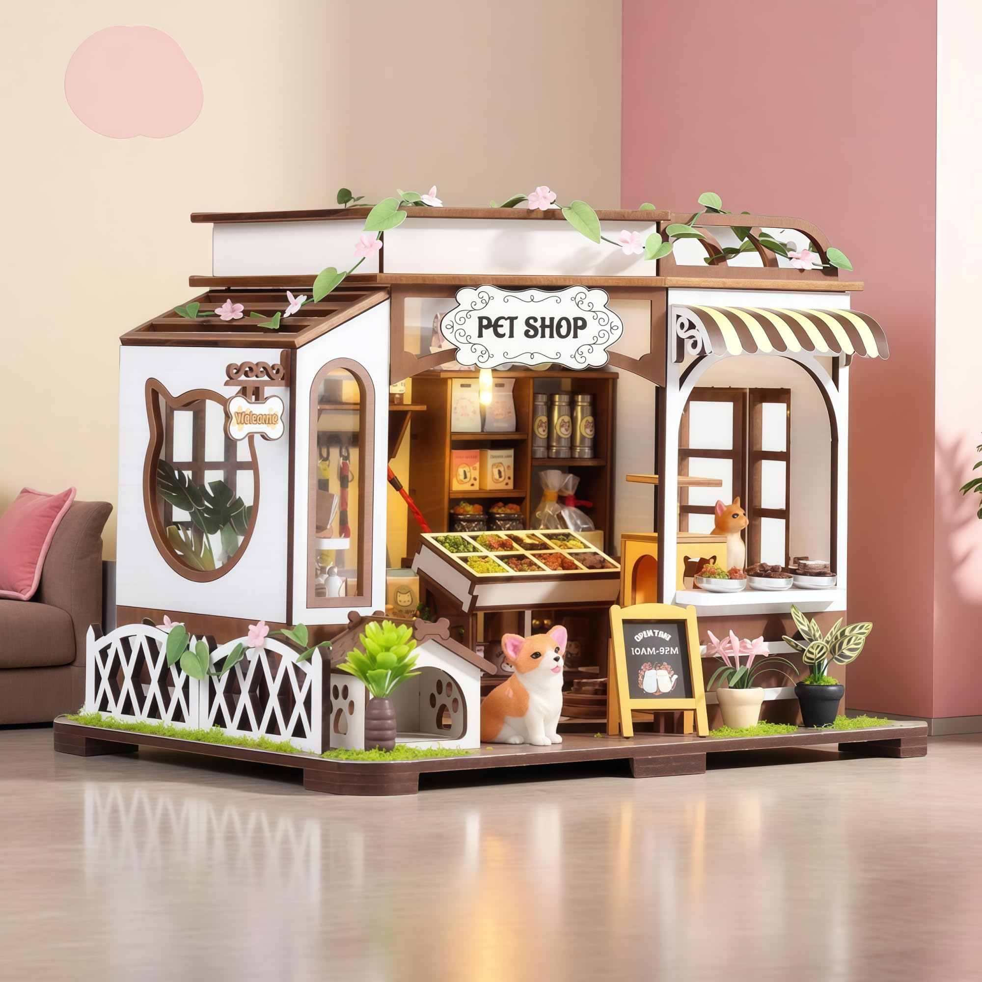 Amazon | sofiey ドールハウス 手作りキットセット ミニチュア