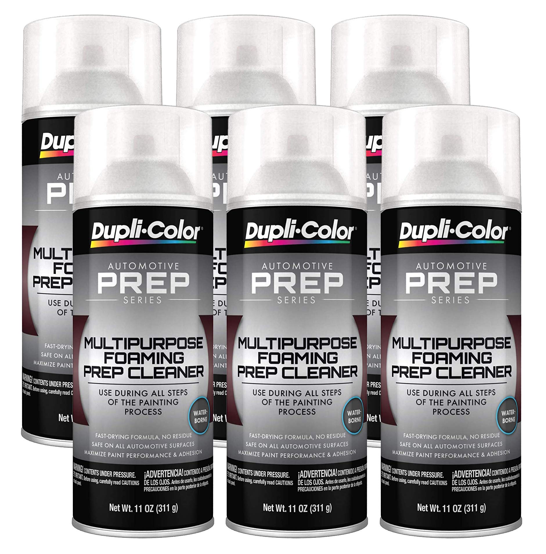 DupliColor - EPS200000 Multi-Purpose Foaming Prep Cleaner, 11 oz. - 6 Pack