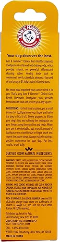 Miniatura 2 de Arm & Hammer for Pets Clinical Care Pasta de dientes enzimática para perros Alivia las encías inflamadas Pasta de dientes para perros enzimática,