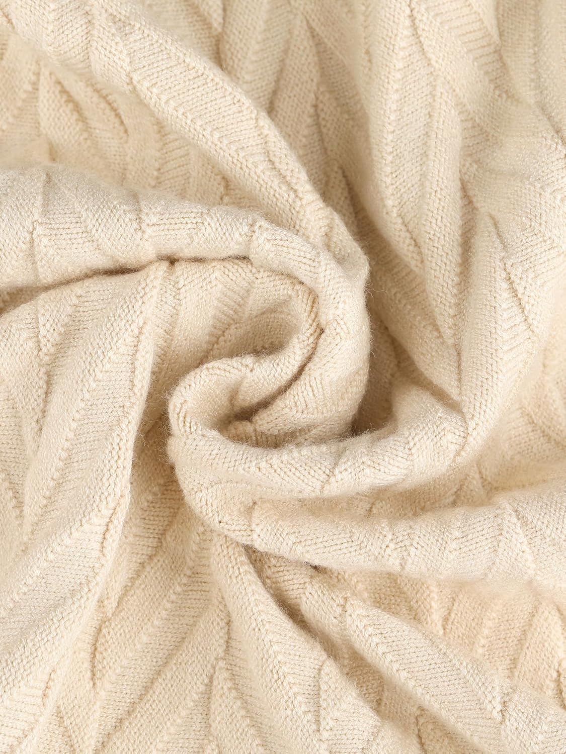 Seta T Women's Ribbed Knit A-Line Skirts Elastic High Waist Stretchy Sweater Midi Skirt - Image 7