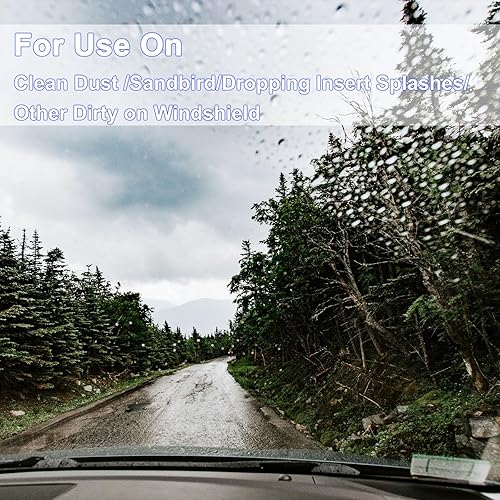 Miniatura 6 de 400 pastillas concentradas para limpiaparabrisas de automóvil, pastillas sólidas efervescentes para limpieza de vidrios de ventana de cocina
