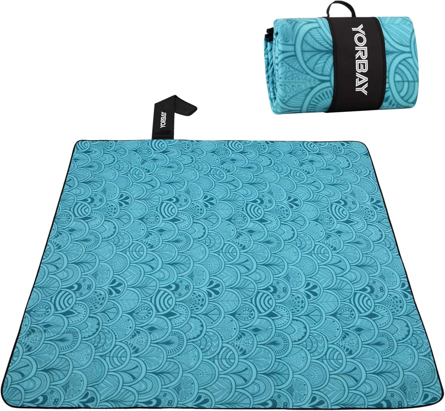Couverture De Pique-nique étanche Avec Poche - Tapis De Plage Et Camping