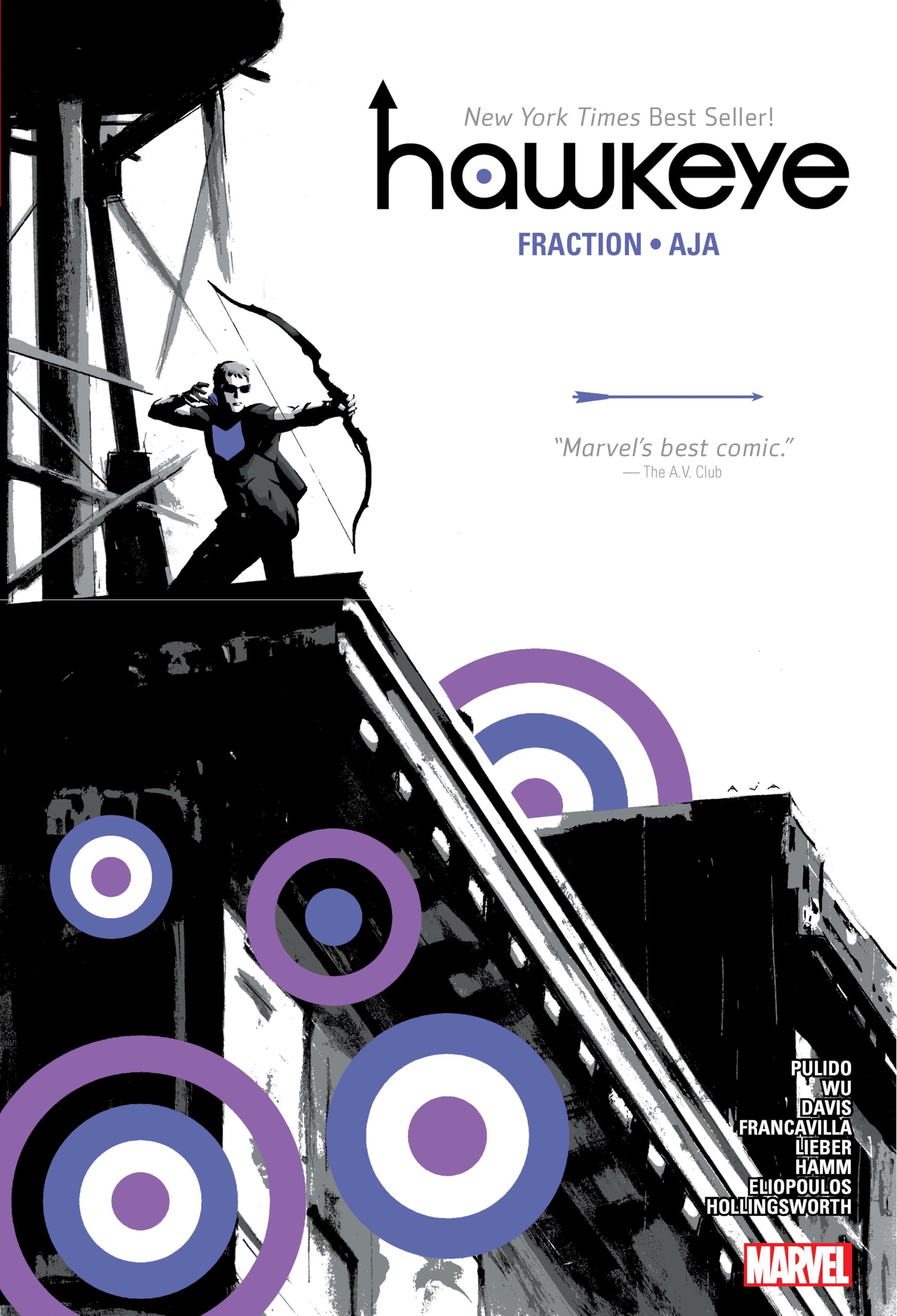 Hawkeye by Fraction & Aja Omnibus (New Printing) (Hawkeye Omnibus) Hardcover – 19 Dec. 2023