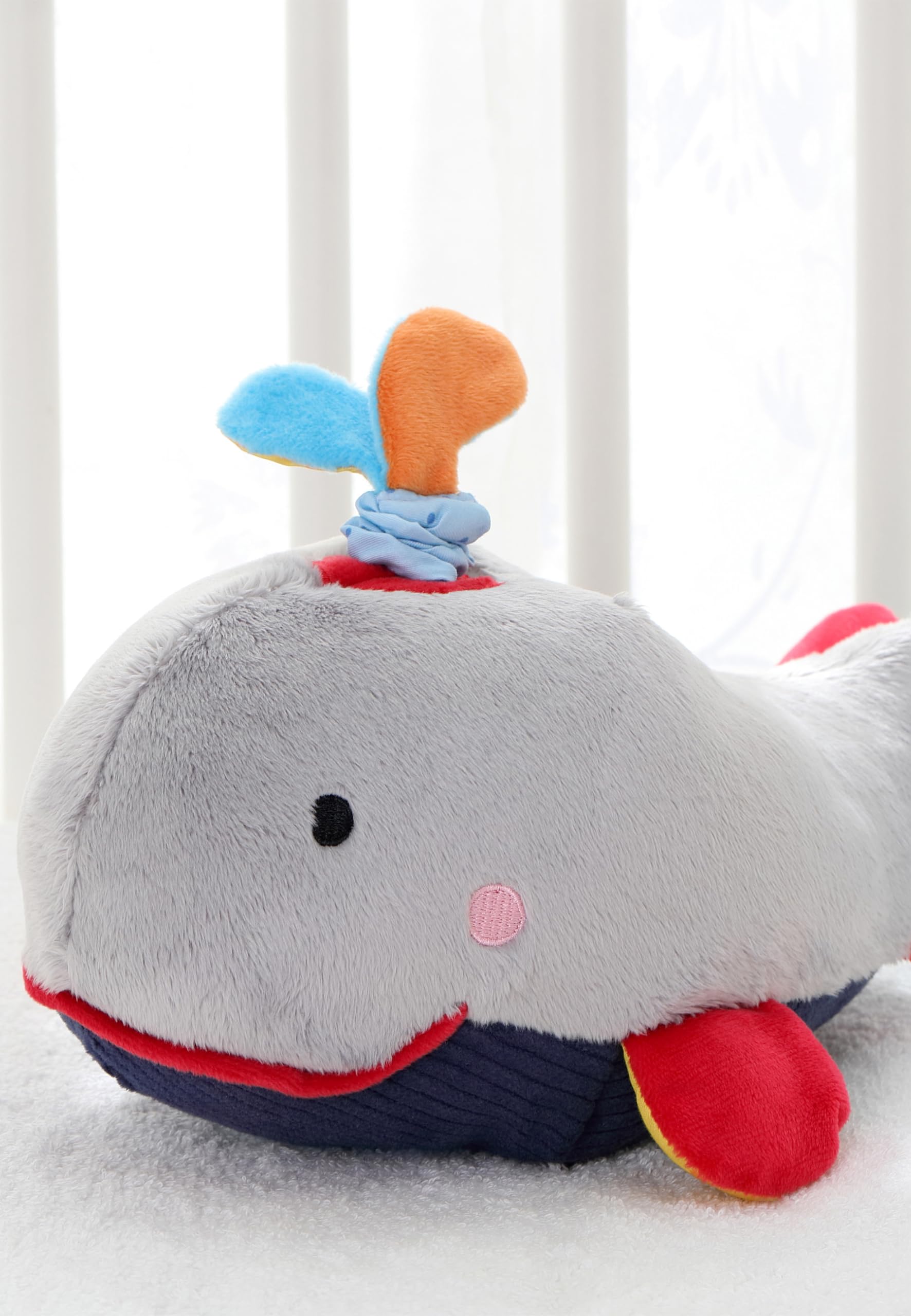 sigikid 40907, attività Balena Peluche Ragazza e Ragazzo, Multicolor