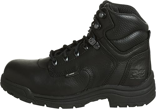Miniatura 7 de Timberland PRO Titan - Botas de trabajo industriales con punta de seguridad de aleación de 6 pulgadas para mujer, Negros, 5.5