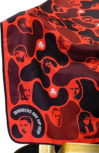 Miniatura 4 de Cabo de peluquero King Midas de gran tamaño para corte de pelo con cierre a presión a prueba de agua a prueba de cabello profesional