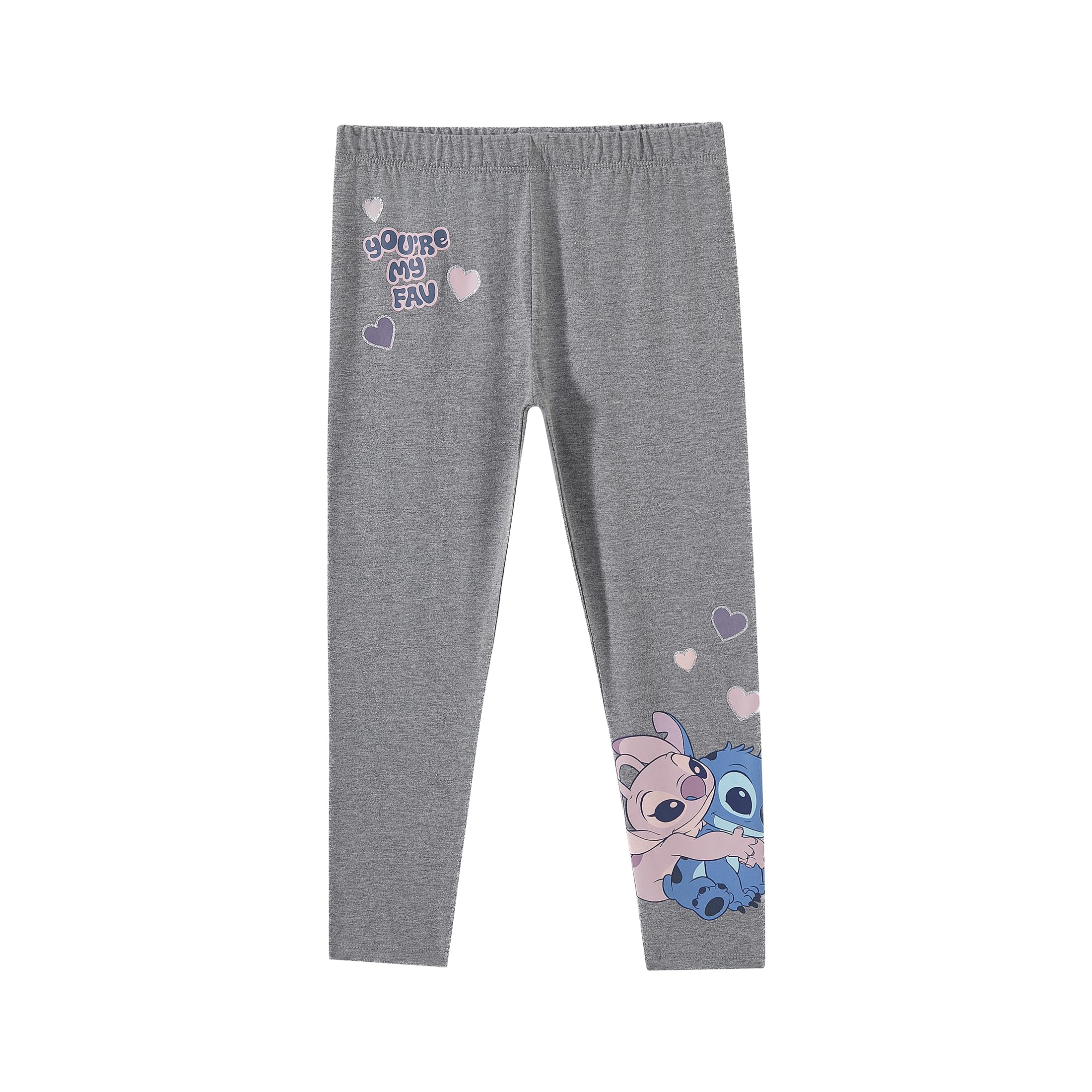 Disney Lilo & Stitch Legginghosen-Set für Mädchen für kleine Kinder bis große Kinder, 3er-Pack