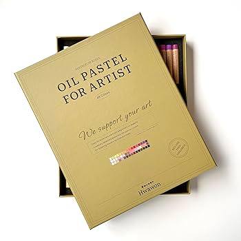 Amazon.co.jp: HWAWON オイルパステル アーティスト用 96色