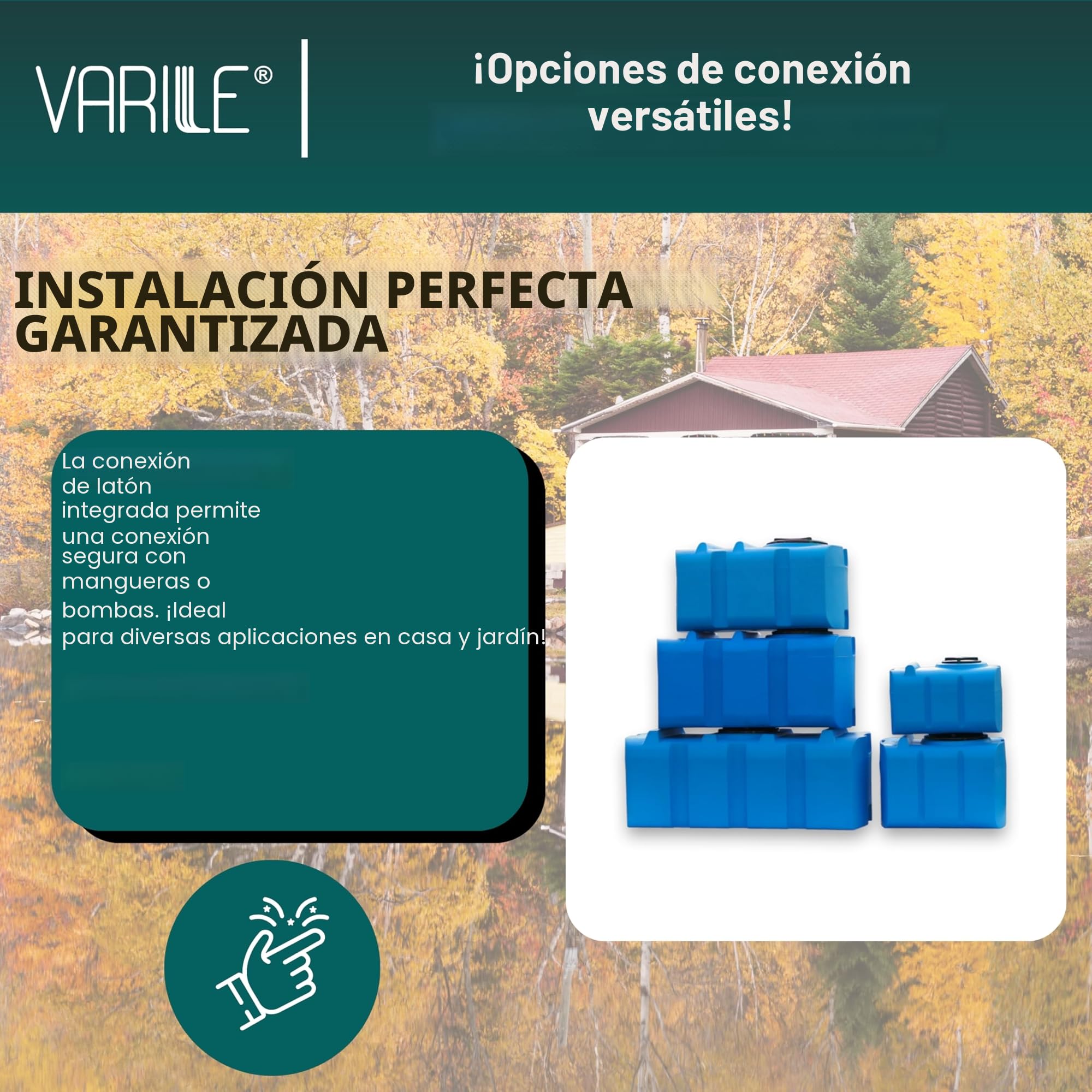 Varile Depósito de Agua Potable de 200 l
