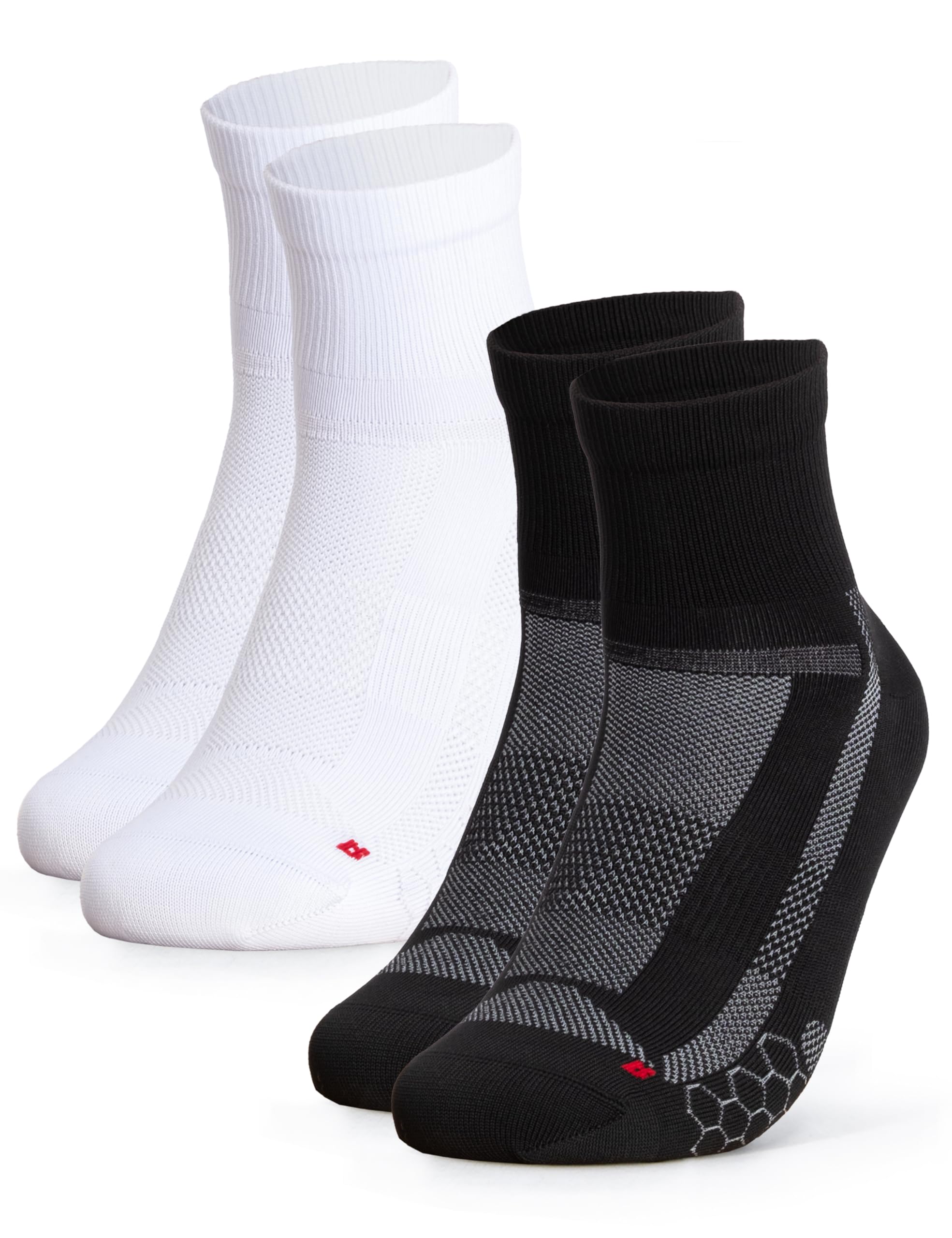 Occulto Chaussettes Cyclisme Courtes Homme Femme lot de 2 Modèle Thomas
