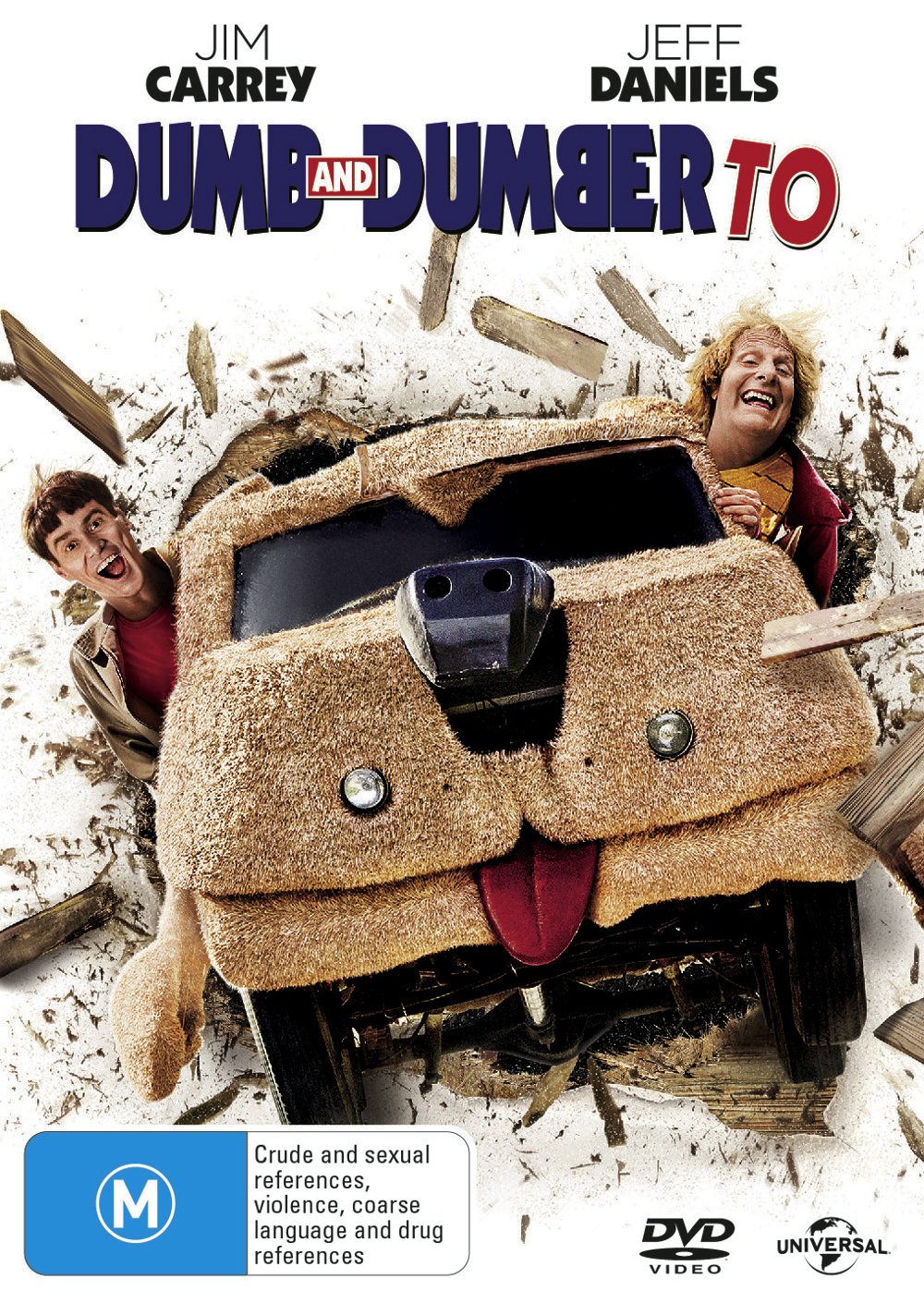DVD Dumb & Dumber To edición de colección importada con audio original para cinéfilos