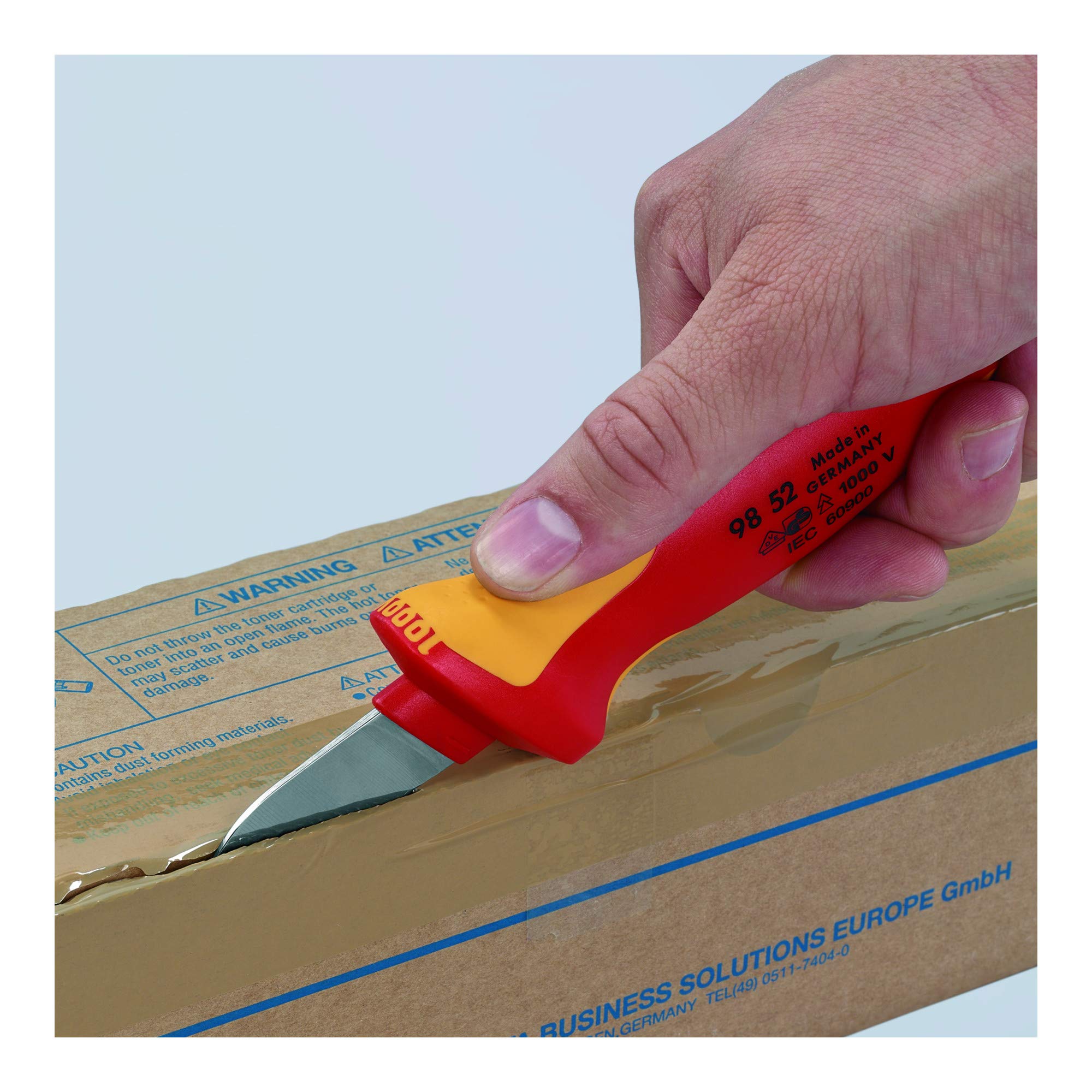 Knipex - Cuchillo para cables (180 mm, con mango M.K)