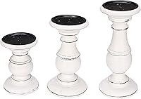 Vista 1 de The Wooden Town - pilares decorativos de madera para velas