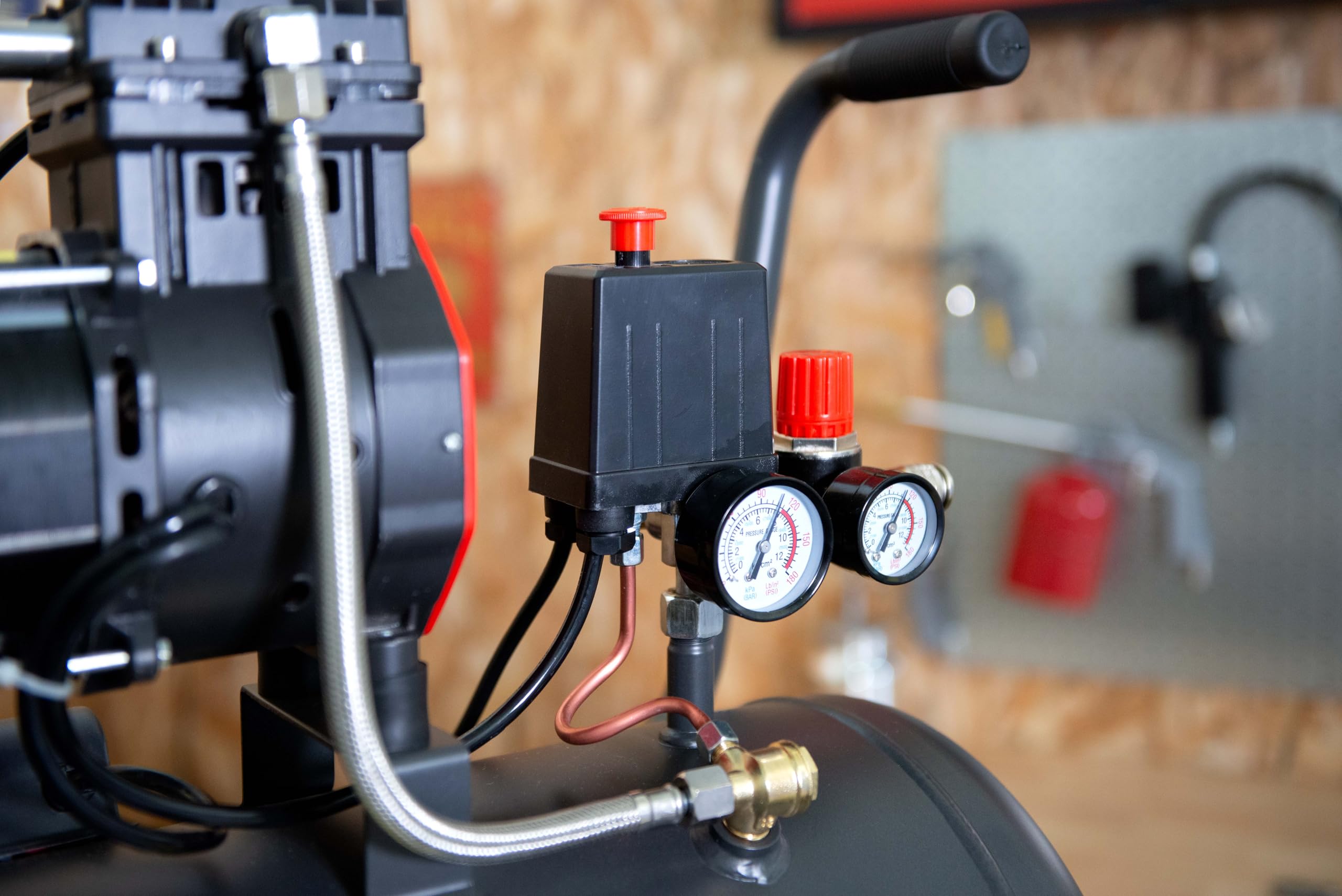 Mecafer 425563 Compresseur Power N Silent 8 bar - 50L - 2HP
