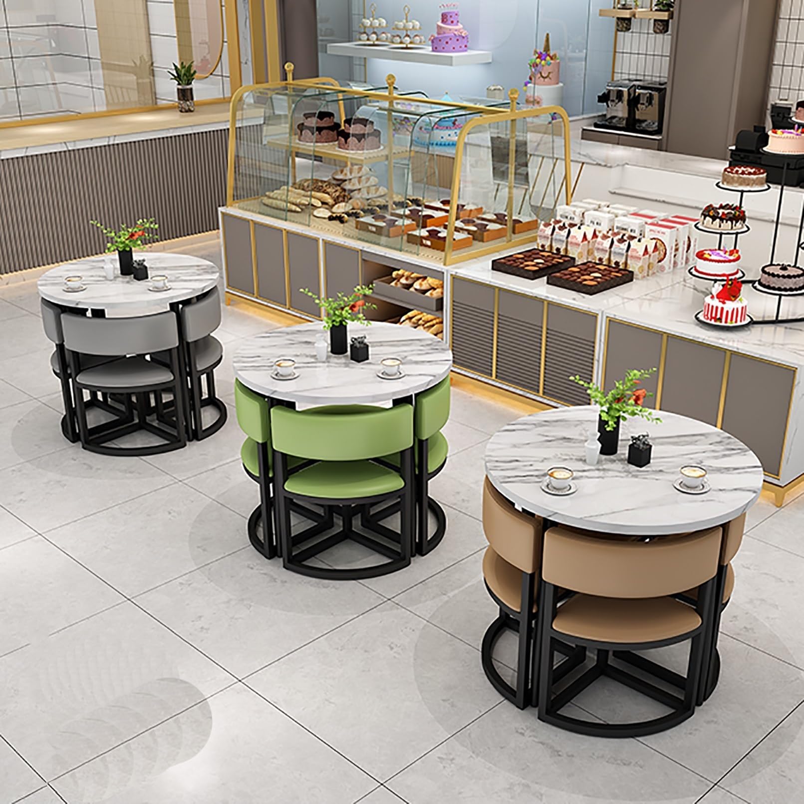 ダイニングセット（テーブル&スツール） １Kでも置ける横幅68cmコンパクトダイニングセット 2人 3点セット(テーブル+スツール2脚) ブラウン W68 １Kでも置ける横幅68cmコンパクトダイニングセット idea イデア