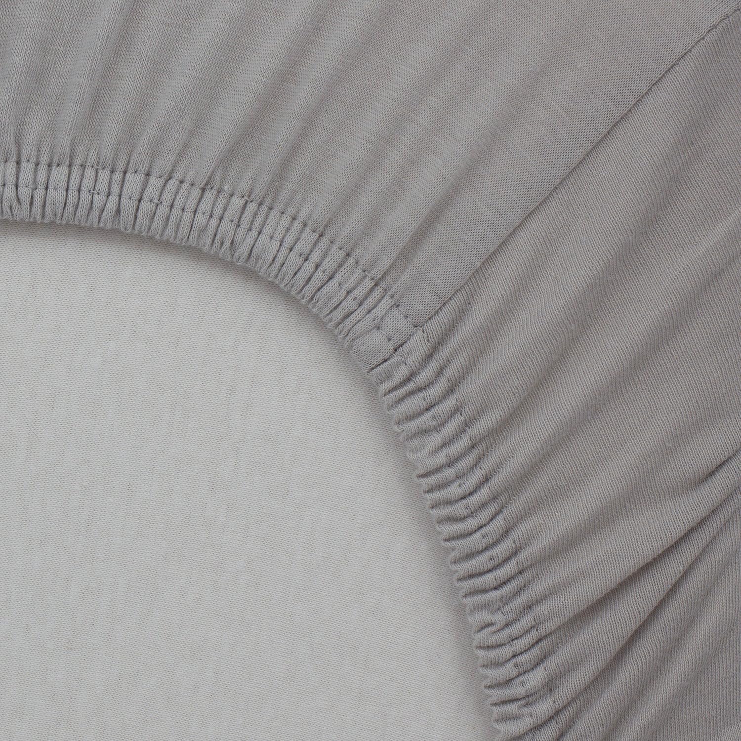 babyCalin lenzuolo con angoli grigio 70 x 140 cm