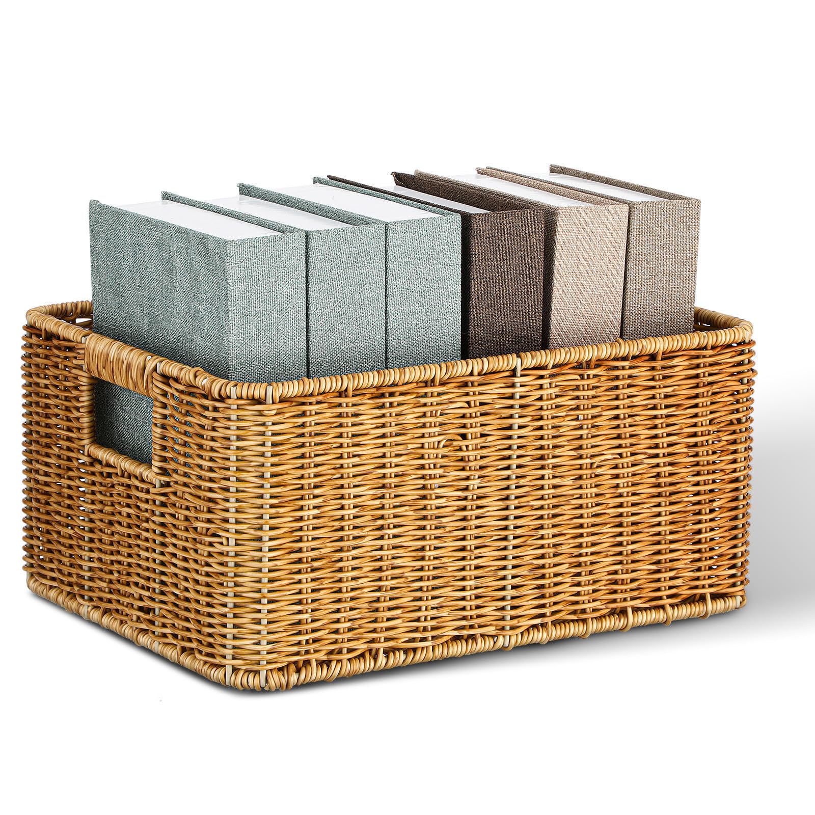 Panier décoratif rustique Artibetter pour organiser le bureau et la cuisine avec style