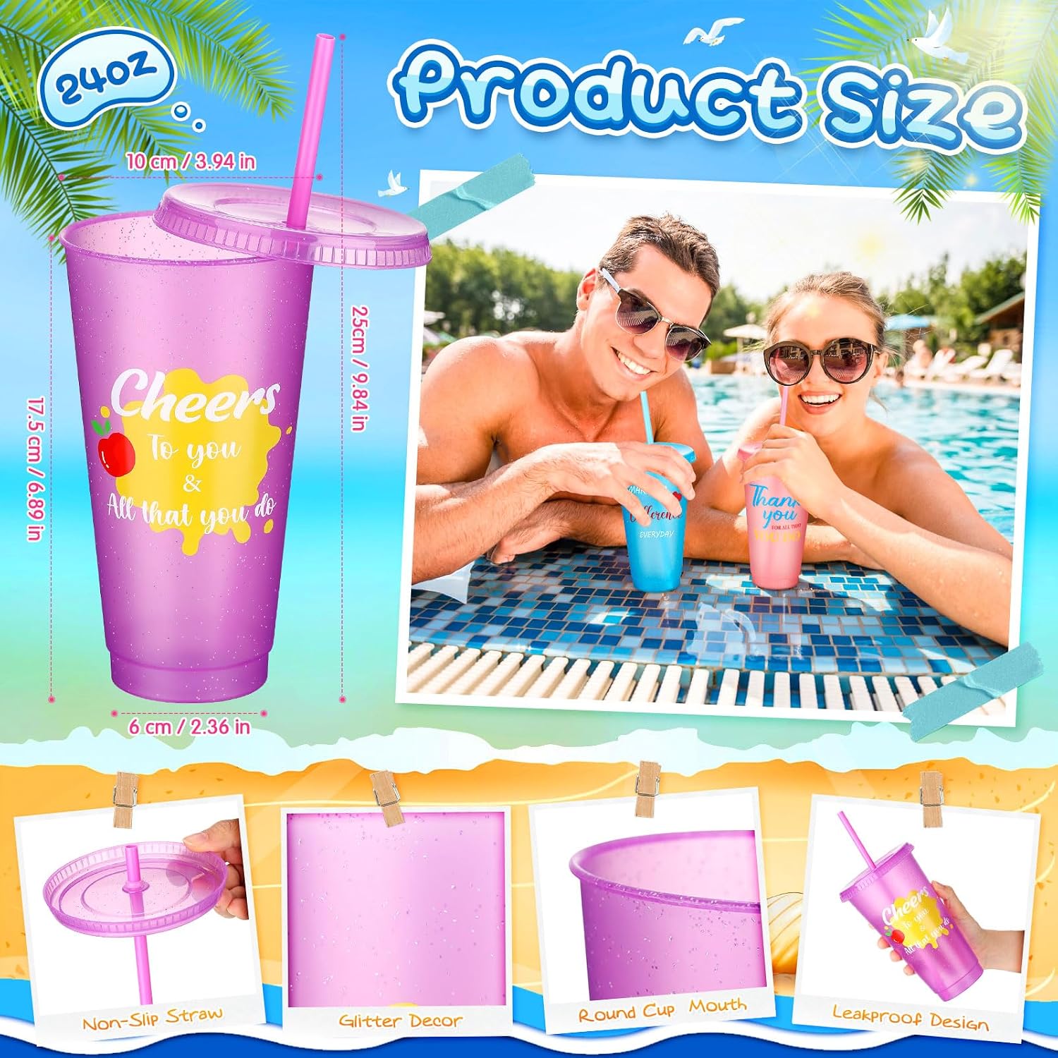 Skylety 24 Pcs Employee Appreciation Thank You Gift Bulk for Staff Coworker image 2