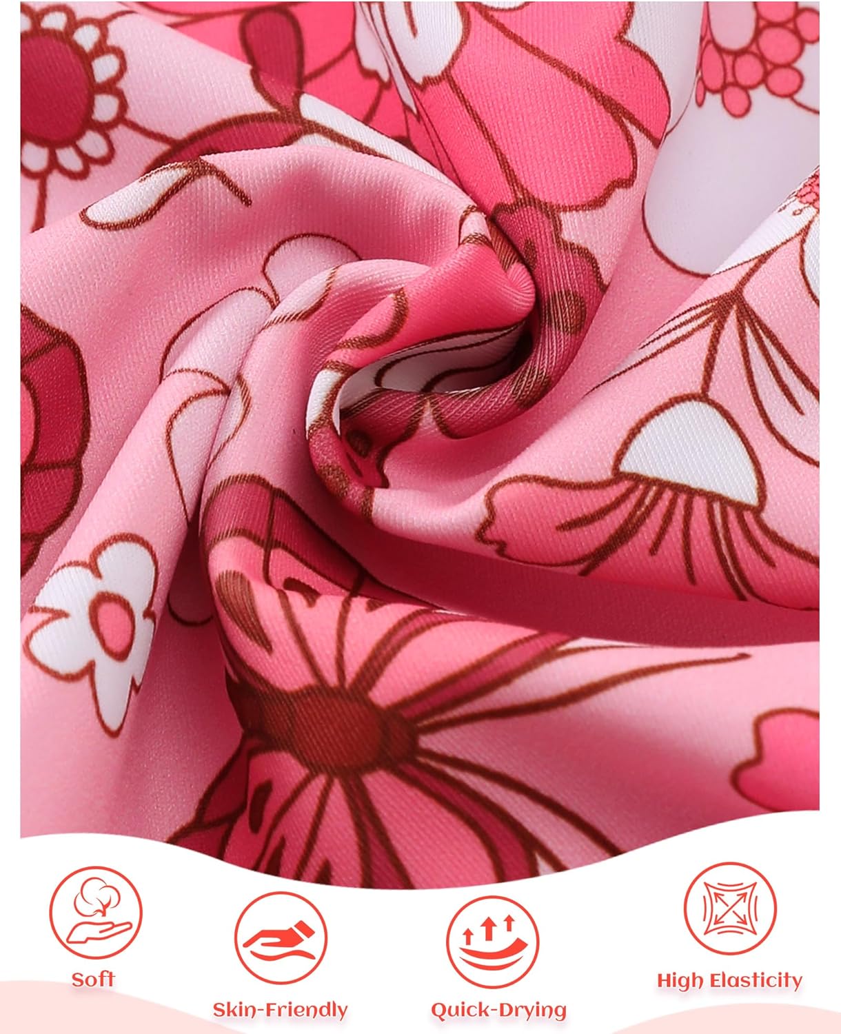 Mioglrie Newborn Baby Swimsuit Girl Infant Bathing Suit Girl Long Sleeve Ruffle Baby Girls' Swimwear Swimming Swim Suit - Image 5