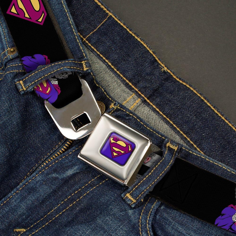 Vista 2 de Buckle-Down Boys Seatbelt Belt Bizarro Superman Wsm030