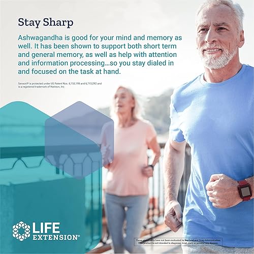 Miniatura 5 de Life Extension Ashwagandha optimizada, 150 cápsulas vegetales (paquete de 2)