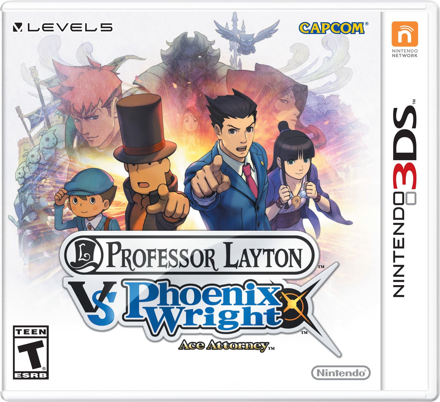 Professor Layton Vs Ace Attorney