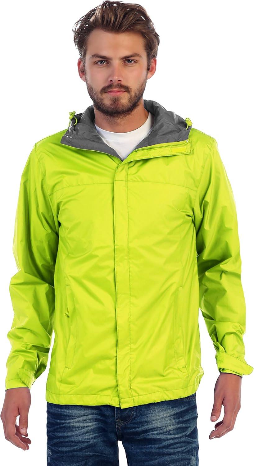 Gioberti Mens Waterproof Rain Jacket With Mesh Ghana Ubuy