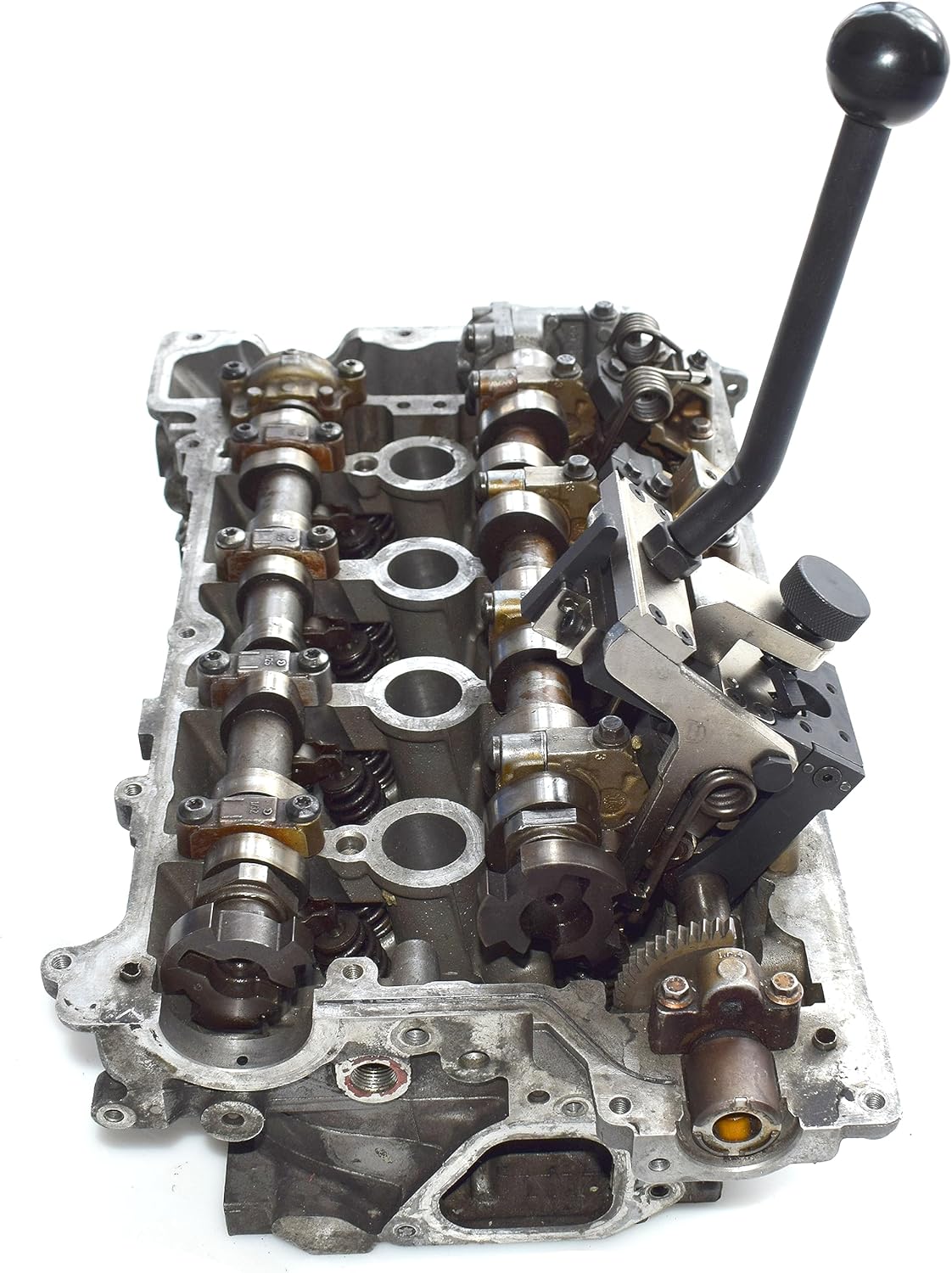 Valve Pressure Spring Installer Remover Tool Plier Kit, Compatible with BMW Mini N12 N14 N16 N18 Peugeot Citroen 1.6T Engine, with Gloves