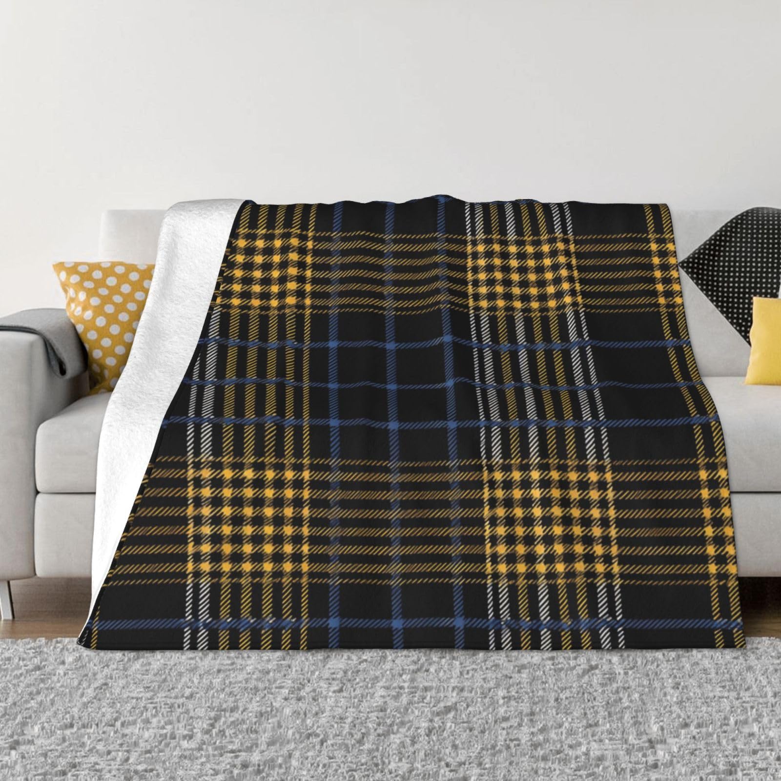 Couverture polaire douce et chaude Mexpekil en flanelle