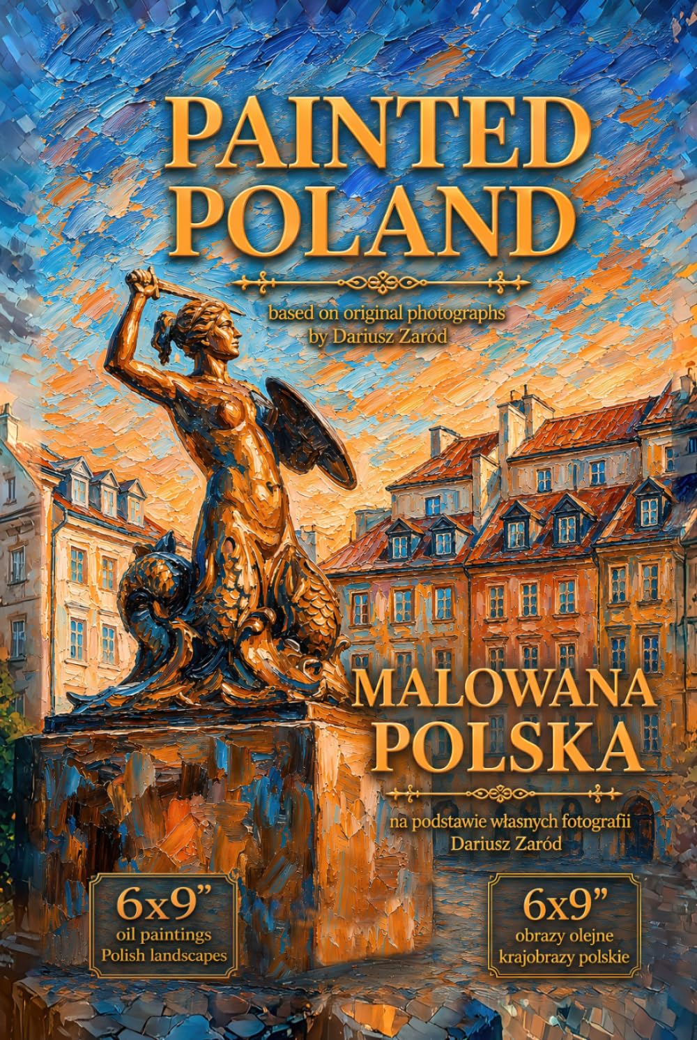 Paysages de Pologne peinture à l'huile pour décorer votre salon avec élégance