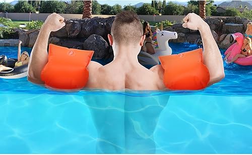 Miniatura 3 de GoFloats Flotadores de ala de agua para adultos, compra la piscina, disponibles en múltiples diseños (solo uso novedoso)