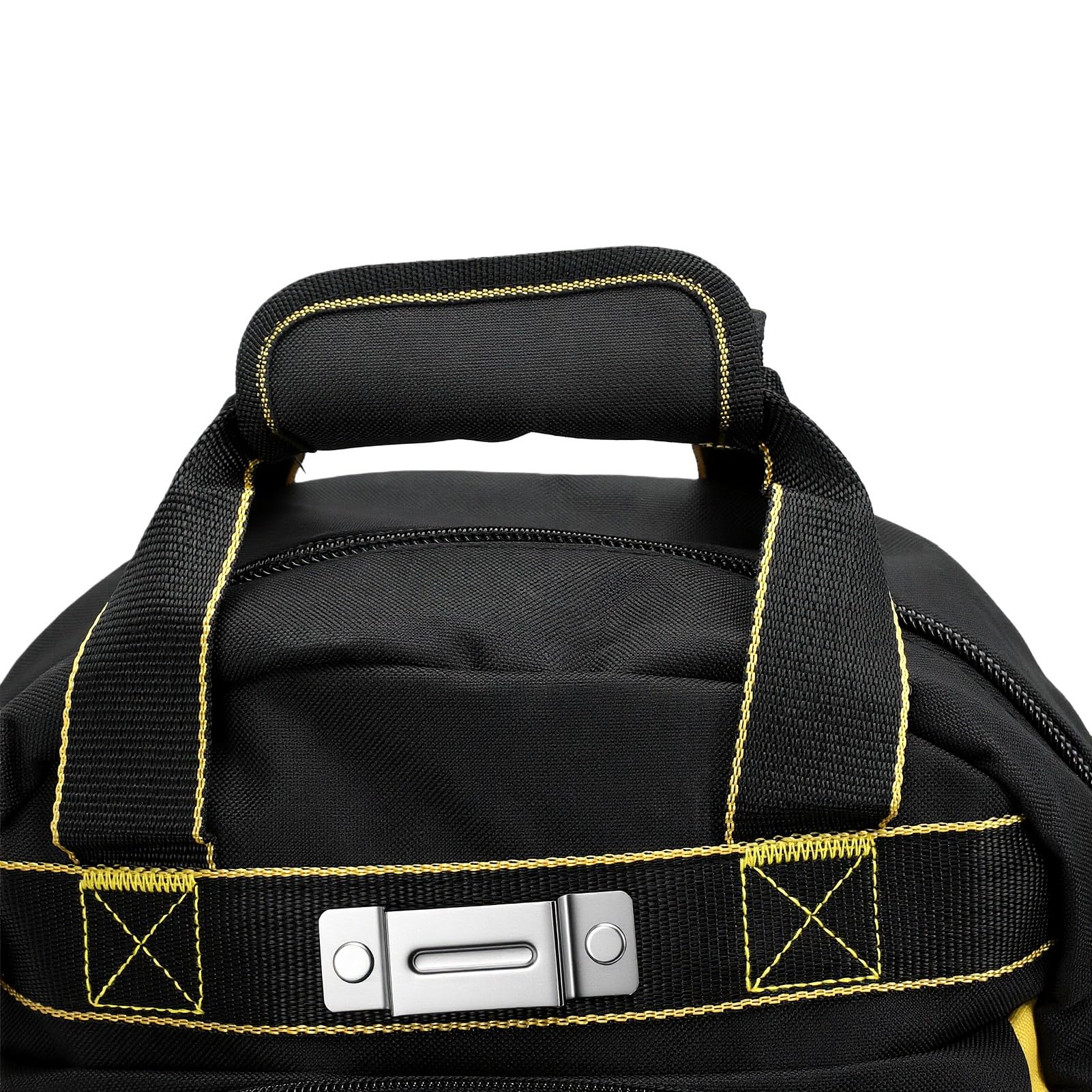 Generic Mochila para Herramientas de Alta Resistencia con Base Dura Moldeada para Electricistas, Fontaneros y Trabajadores de Climatización, en Tela Oxford Duradera