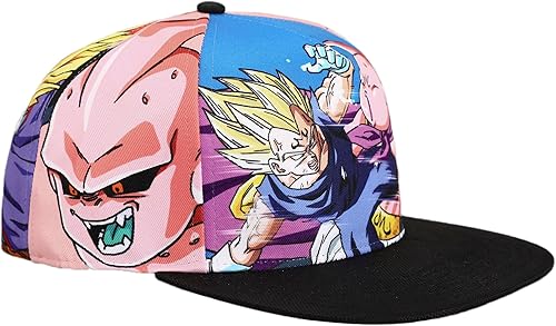 Miniatura 3 de Dragon Ball Z Majin Buu &amp; Goku - Gorra de béisbol con panel de sublimación, multicolor, Multi colorido