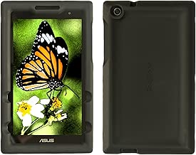 BobjGear Bobj Rugged Case for ASUS ZenPad Z170C, Z170CG, Z170MG, P01Z Custom Fit - Patented Venting - Sound Amplification - BobjBounces Kid Friendly (Bold Black) - coolthings.us