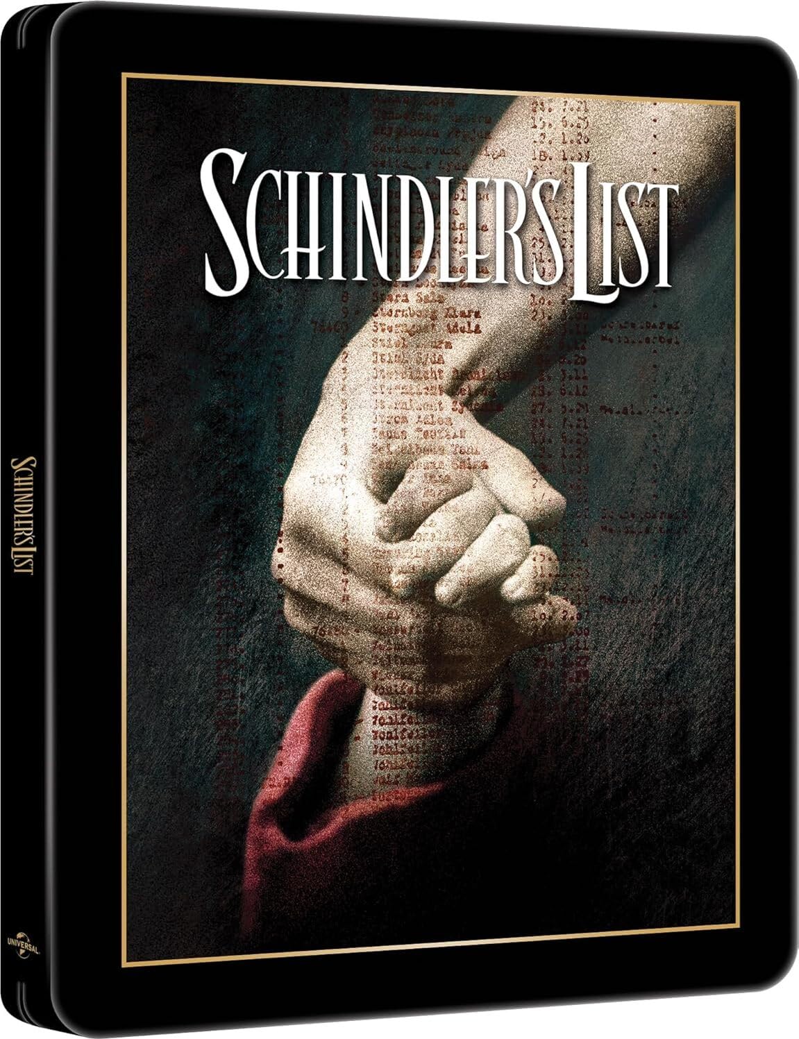 Schindler's List (Limited Edition, SteelBook) [Special Bonus Features / 1993] [4K UHD + Blu-ray] [Region Free]