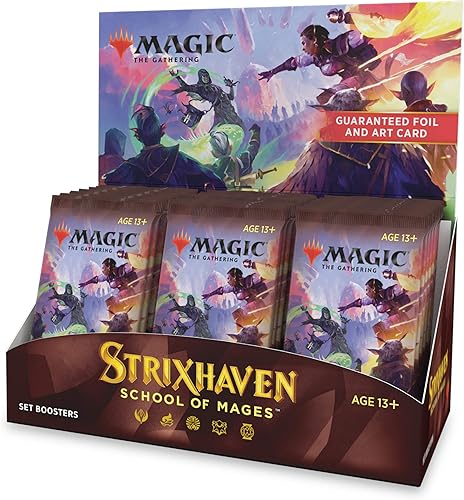 Miniatura 1 de Magic The Gathering Strixhaven Set Booster Box (30 paquetes)