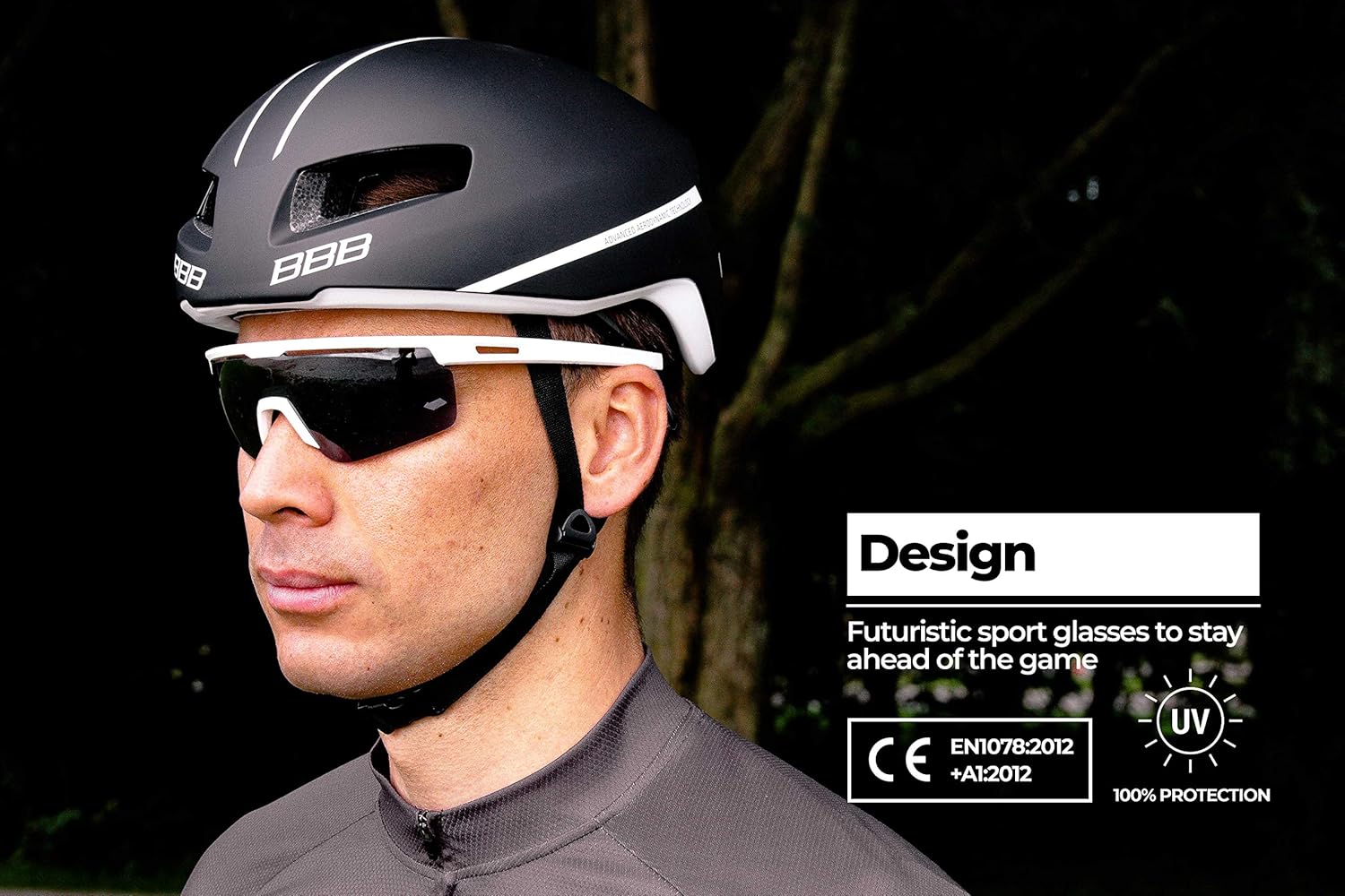 BBB Cycling BSG-57 Avenger Sport Glasses with Interchangeable Lenses for Biking and Sun Protection