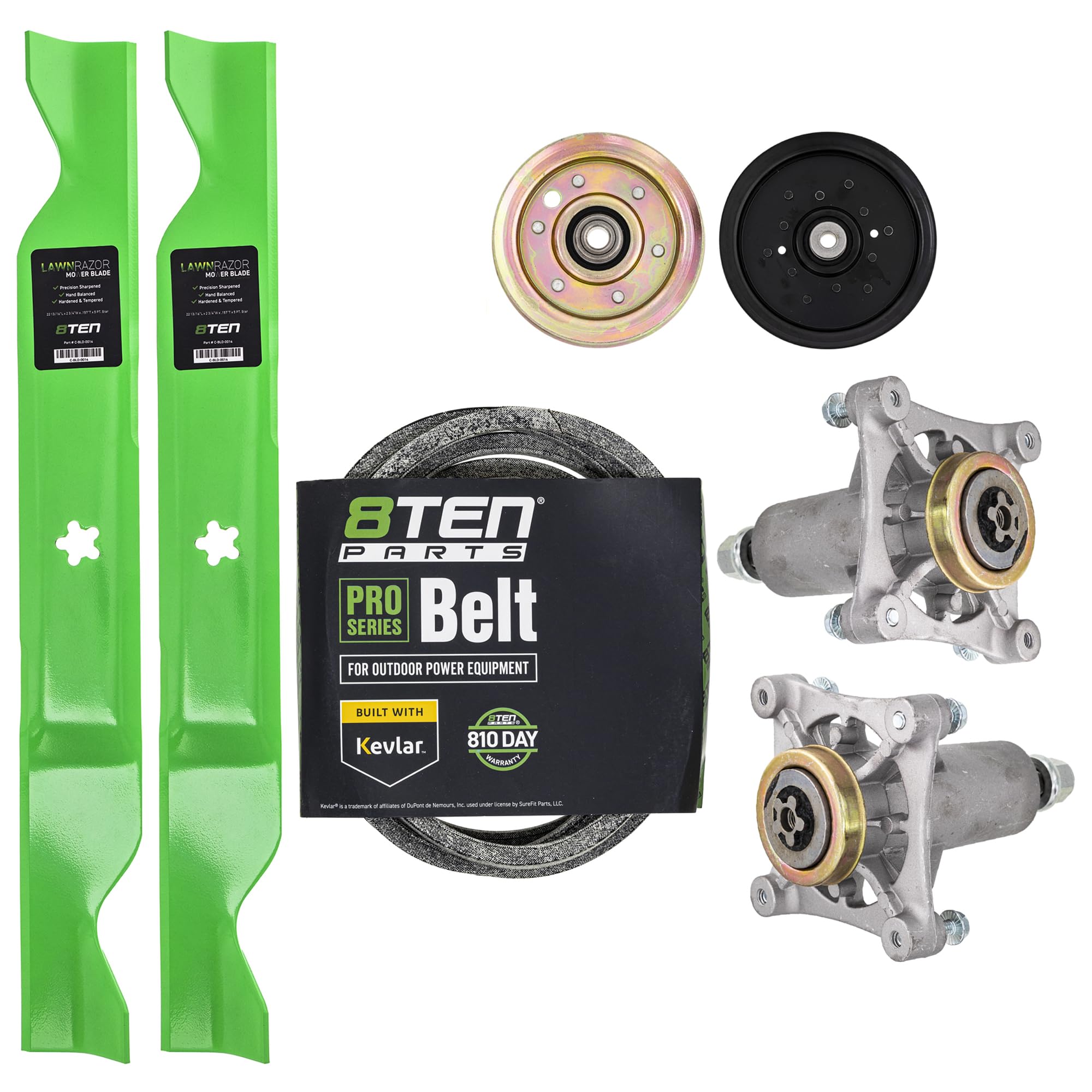 Mytk2680様オーダー Amazon.com : 8TEN Blade Spindle Belt Idler Kit for Husqvarna