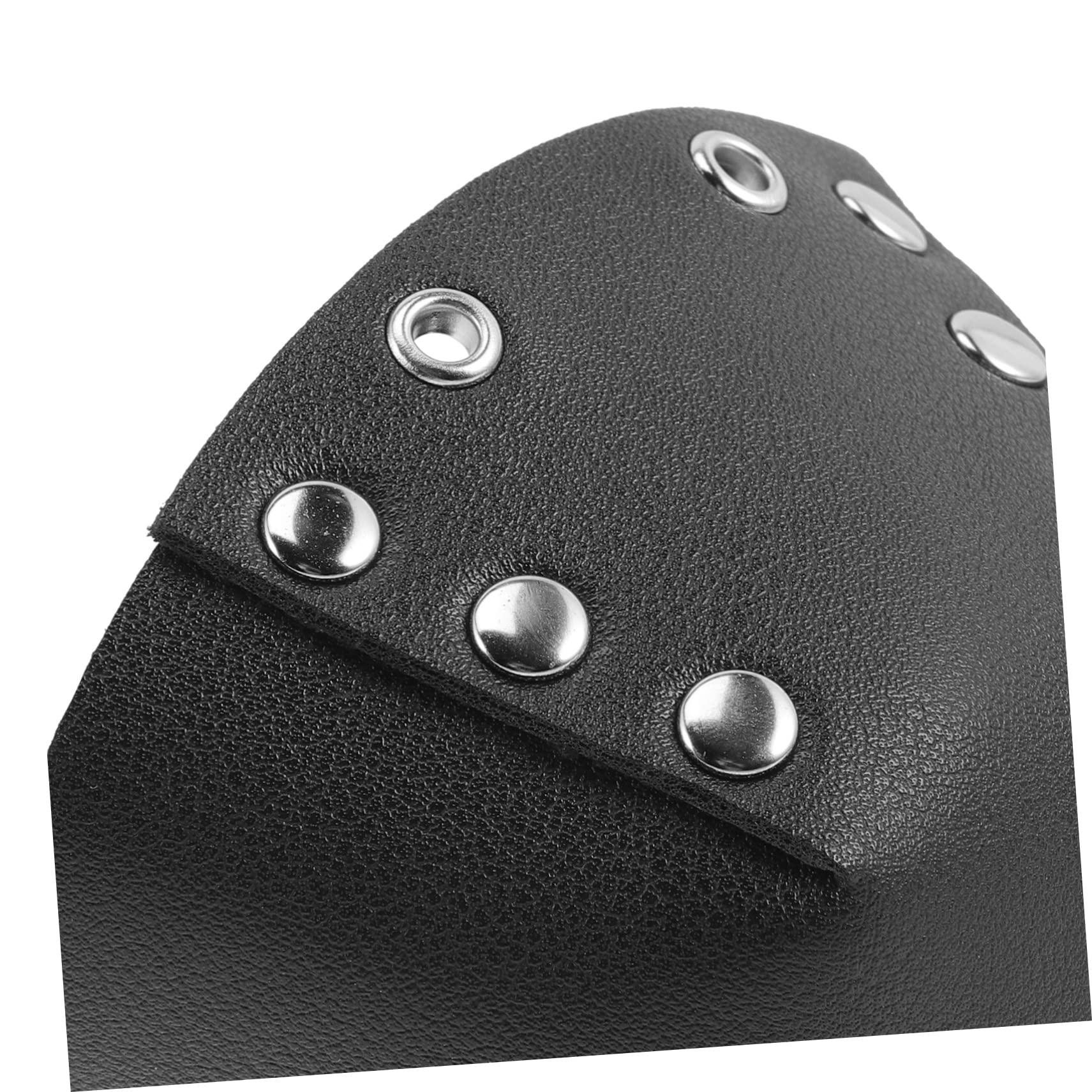 Sosoport Gaine d'orteil Sécurité Patinage Adulte Garde Filles pour Couvre-Orteils De Patins Remplaçables Embouts De Patins À roulettes Protège-Bottes Cuir