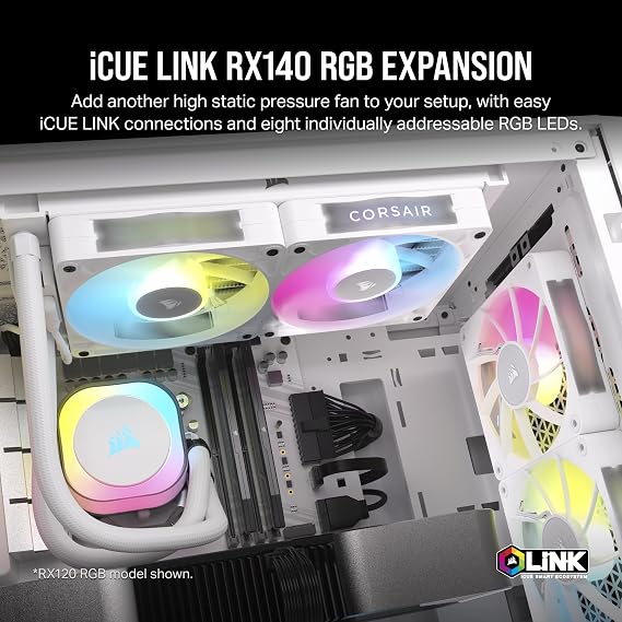 Corsair Fan - Co-9051023-ww Link Rx140 Rgb Single B