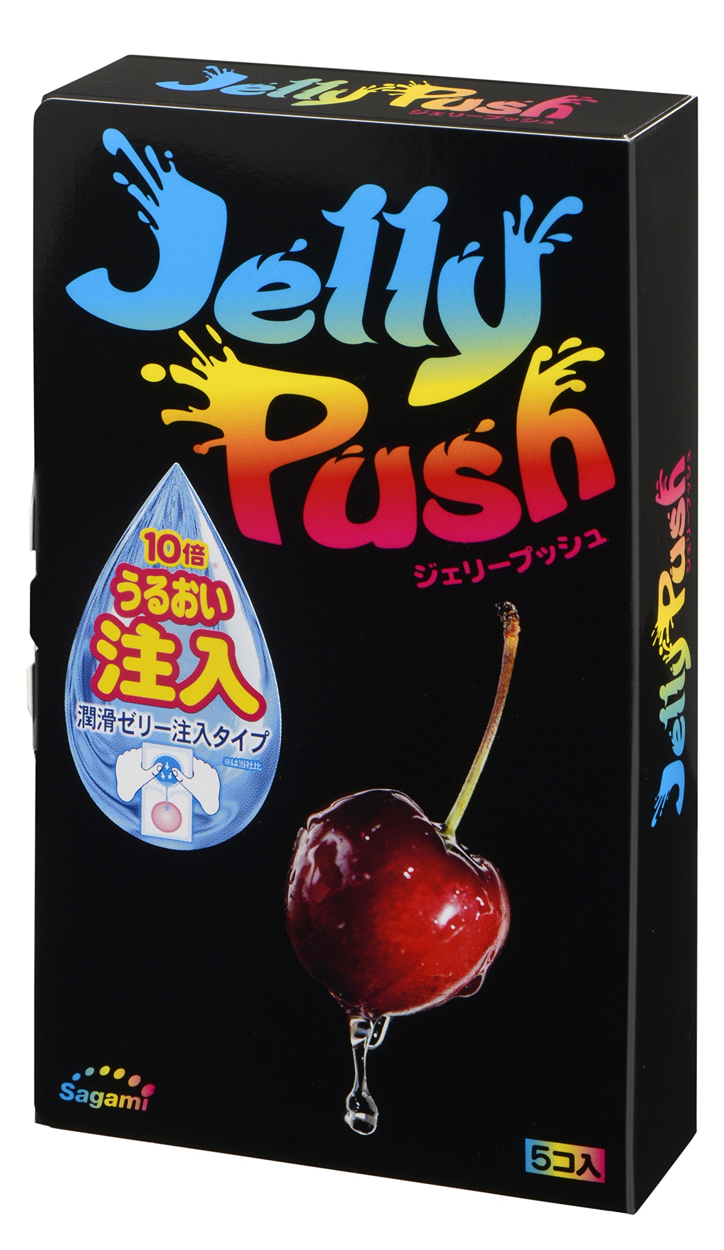Amazon | 相模ゴム工業 Sagami ジェリープッシュ 5コ入 | 相模ゴム工業