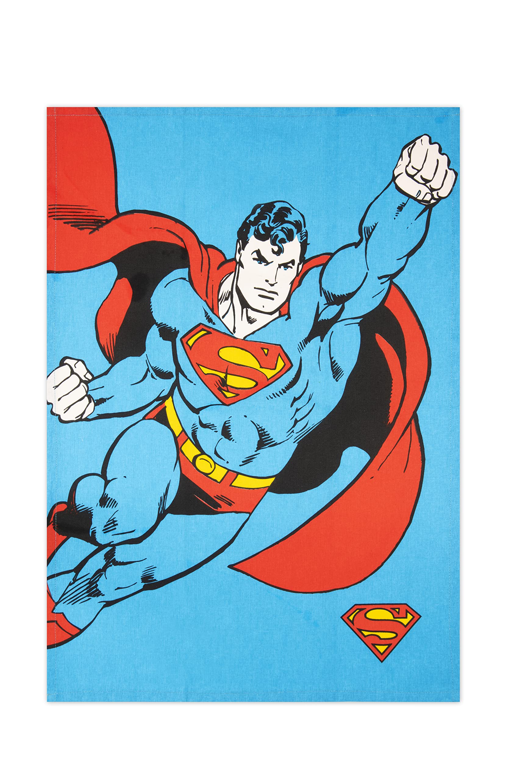 Excelsa Superman Kitchen Towel 100% Cotton 70 x 50 cm with Hole