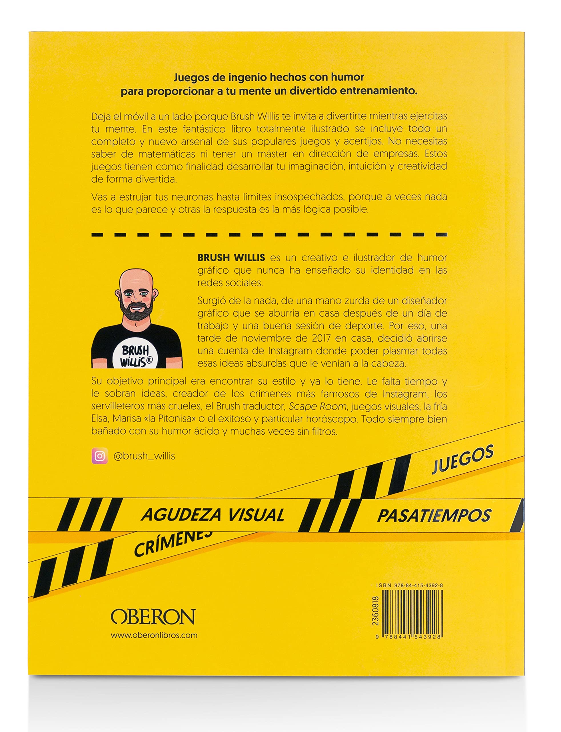 ESCAPE BRUSH BOOK: Juegos de ingenio hechos con humor