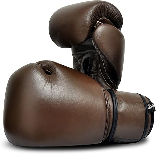 PFG - Guantes de boxeo vintage para boxeo, artes marciales mixtas, muay tailandesas, bolsa de entrenamiento
