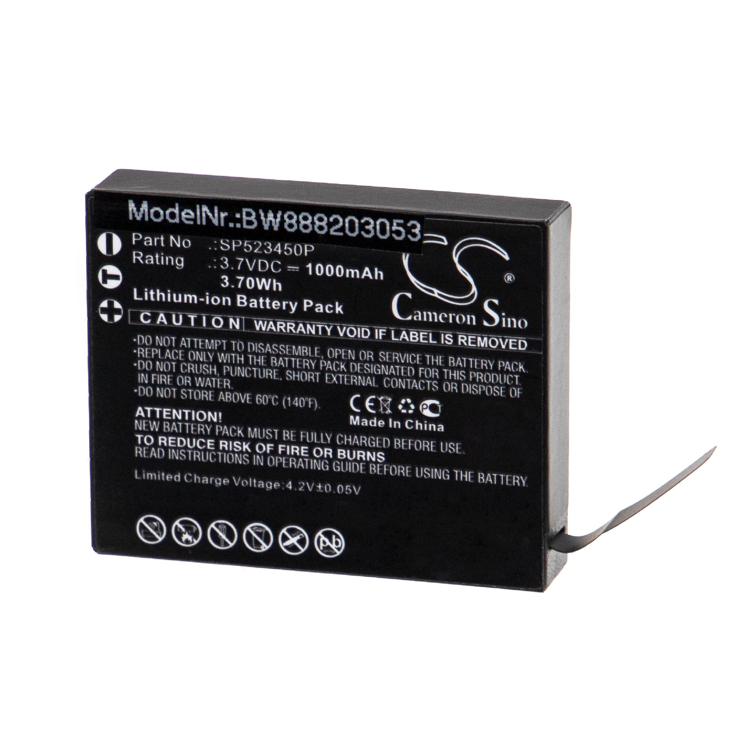 vhbw - Batteria Ni-mh Per Aviation Icom Ic-a3 Ic-a3e, Ic-a22, Ic-a22e