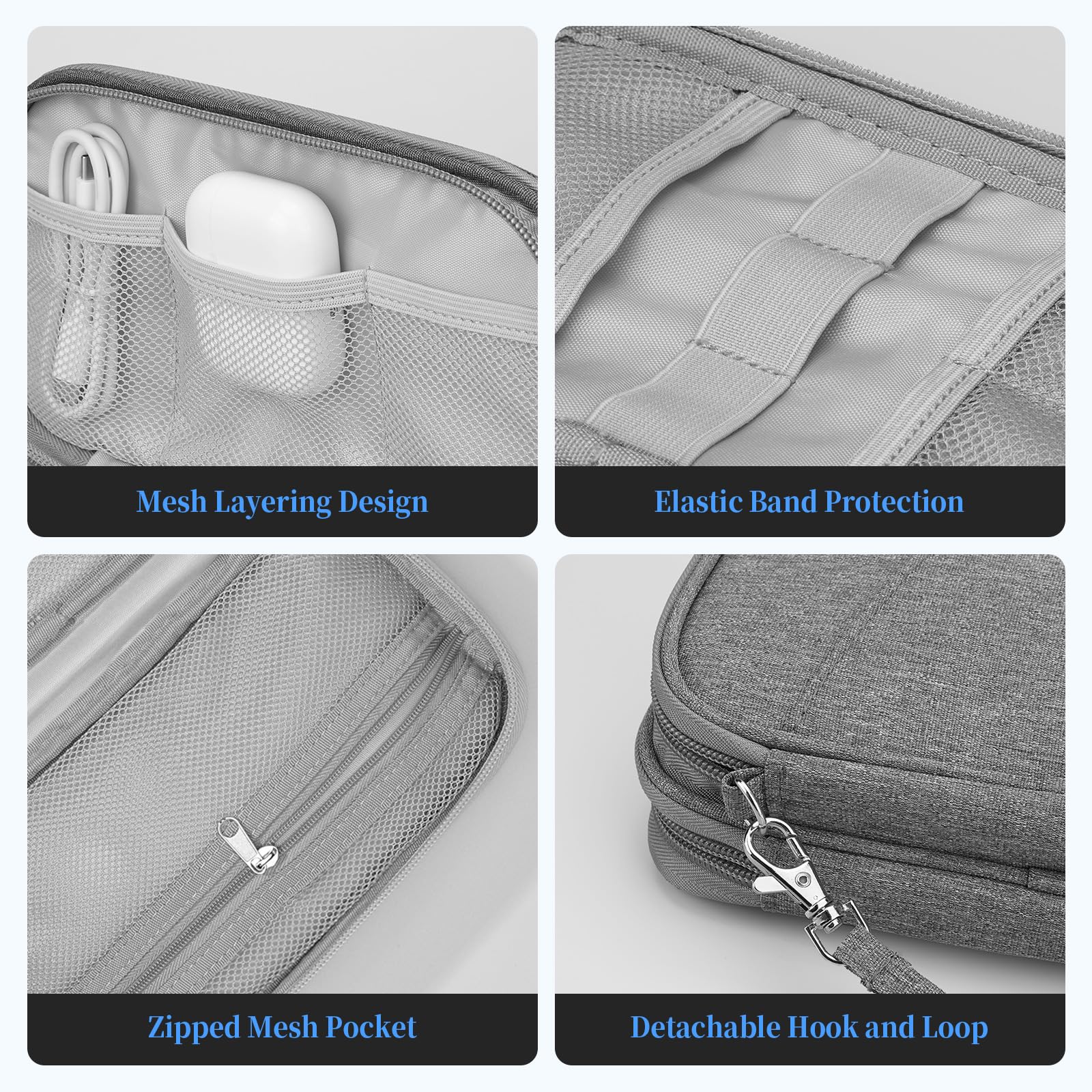 SAC DE RANGEMENT Pour Écouteurs Câble Sae Pochette Voyage Universelle