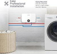 Vista 4 de Bosch Thermotechnology Tronic 6100 - Calentador de agua eléctrico sin tanque, 18 kW, color blanco