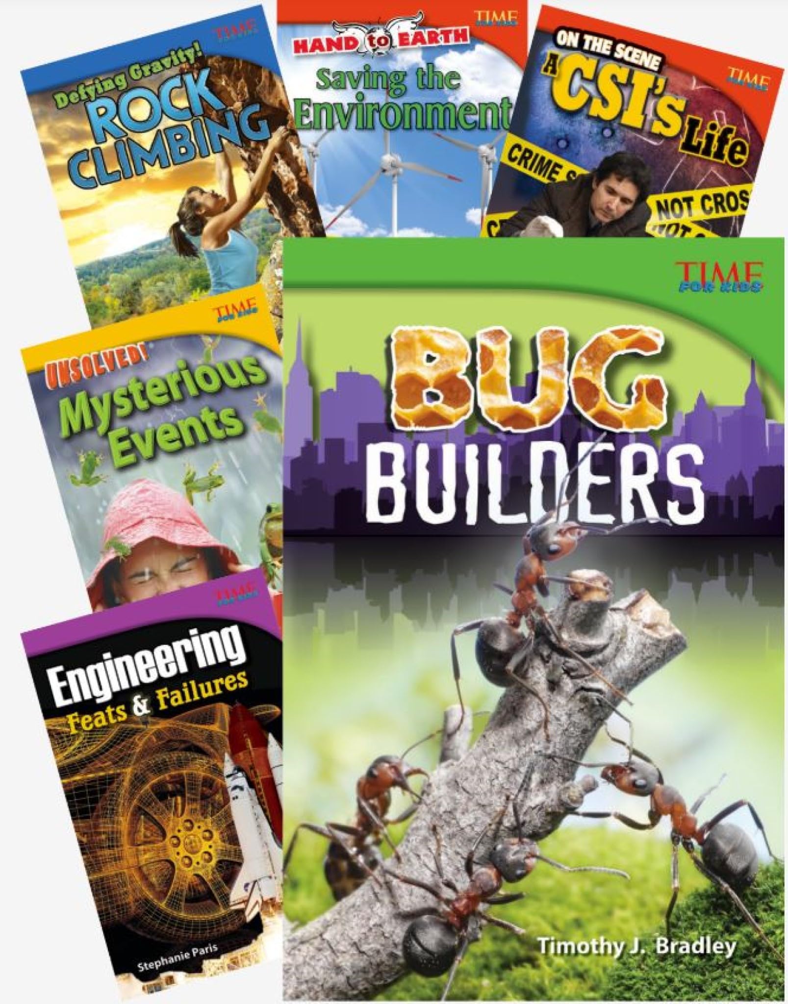 Time for Kids Nonfiction Readers Stem Grade 4, 10-Book Set (Stem)