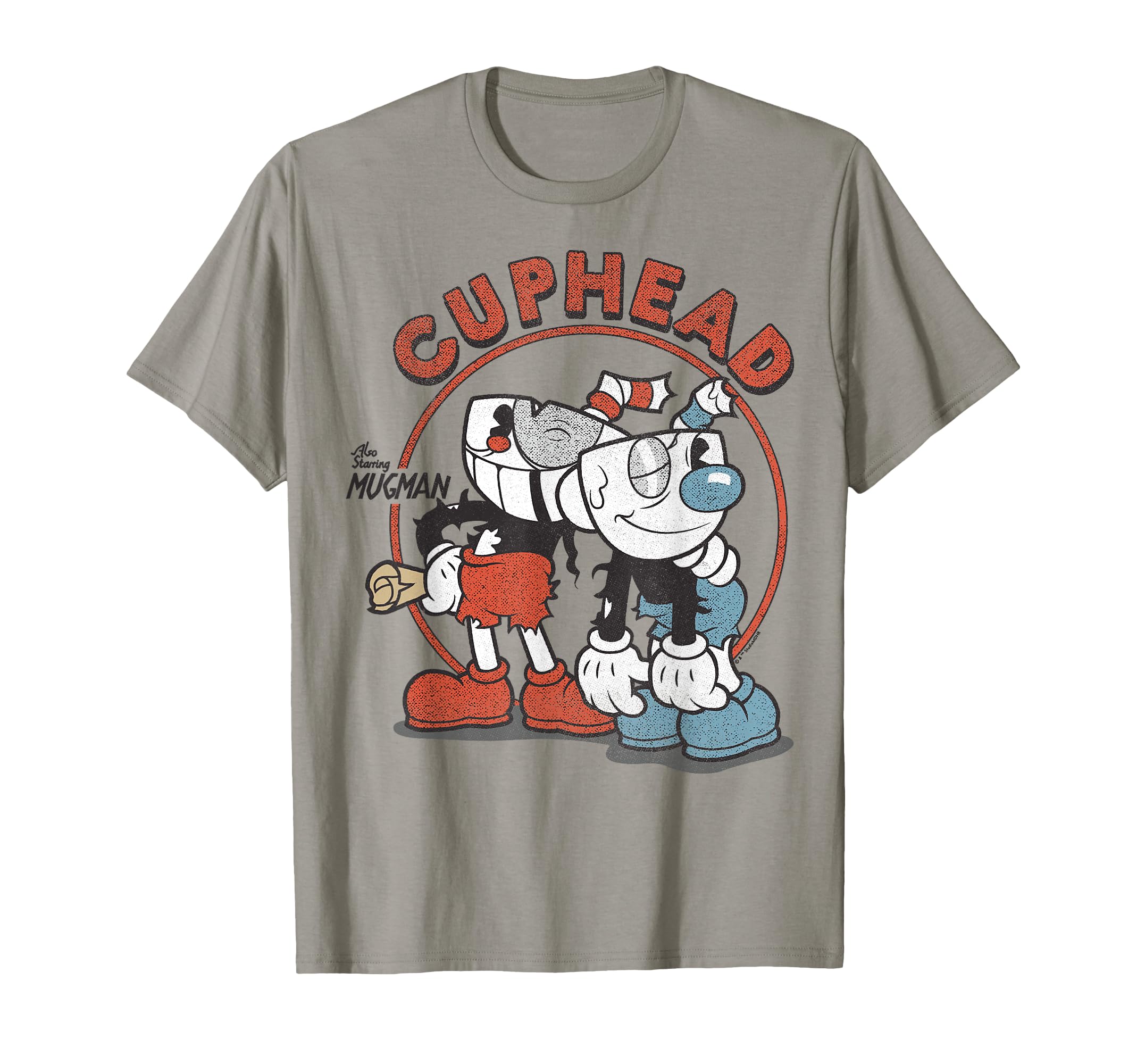 Amazon.com: Cuphead And Mugman Beat Up Bros Graphic T-Shirt T-Shirt :  Clothing, Shoes \u0026 Jewelry