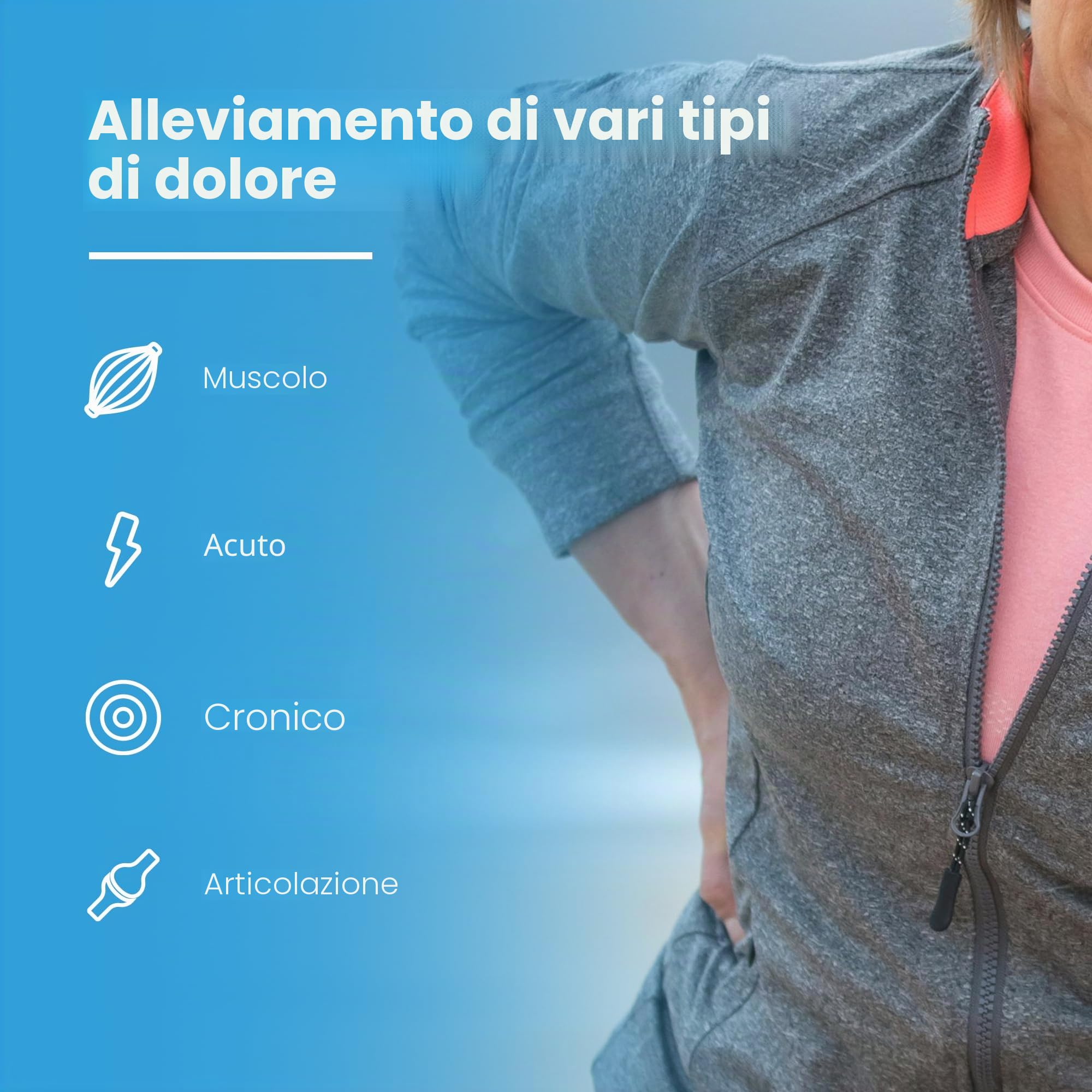 TensCare Perfect TENS - Dispositivo TENS con 16 elettrodi per sollievo dal dolore, programmi clinicamente testati per mal di schiena, artrite, dolore cronico, 2 canali